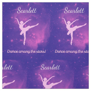 Tela Ballerina Dance Among the Stars Galaxy Personaliza