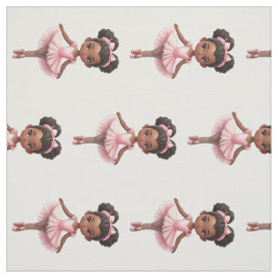 Tela Ballet Chica Rosa