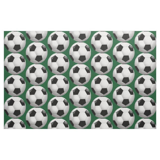 Tela Balón de fútbol ("Cuarto gordo" (fat quarter))
