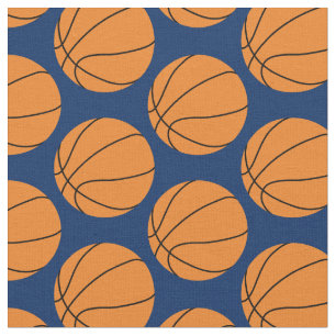Tela Baloncesto Bolas de deporte Marina Azul