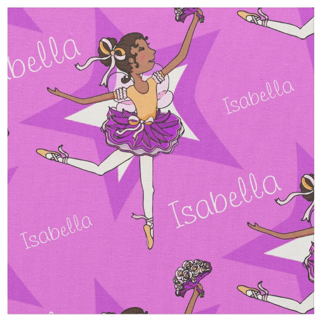 Tela Baloncesto morado chica oscuro tejido de ballet pe (De cerca)