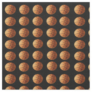 Tela Balones de Baloncesto Tradicionales Naranjas Sobre