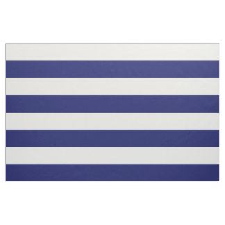 Tela Banda de marinero azul (de gran escala)