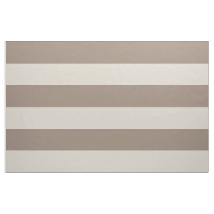Tela Bandas anchas Mocha Brown y Beige de gran escala