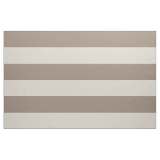 Tela Bandas anchas Mocha Brown y Beige de gran escala