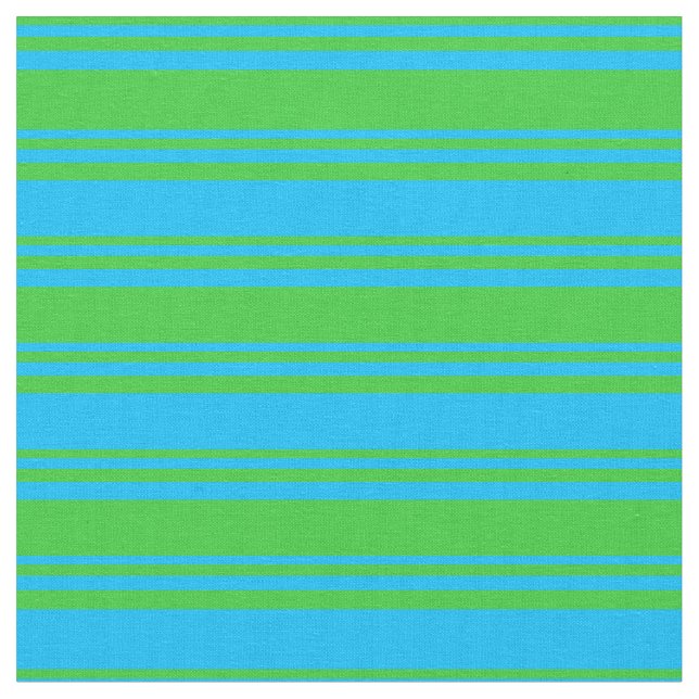 Tela Bandas azules de cielo verde y profundo (De cerca)