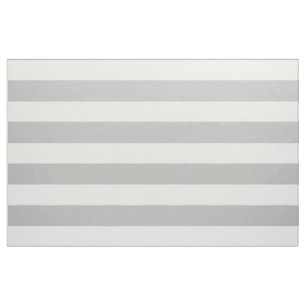 Tela Bandas blancas anchas sobre gris azhero