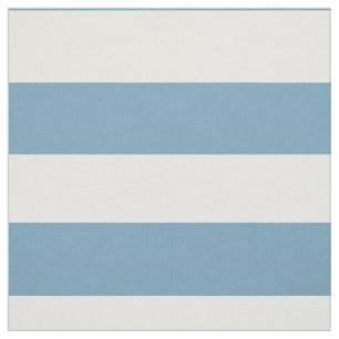 Tela Bandas blancas en azul Carolina