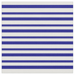 Tela Bandas blancas y azules