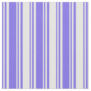 Tela Bandas blancas y azules de pizarra media