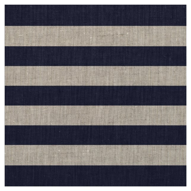 Tela Bandas clásicas de Navy Blue (Retal)