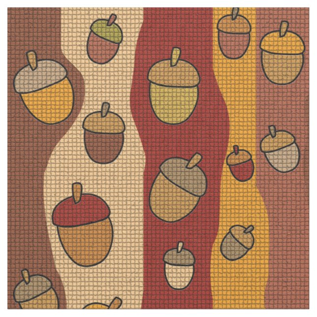 Tela Bandas De Acorn Tiled (De cerca)