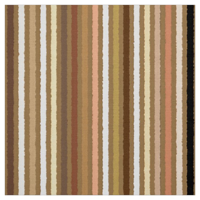 Tela Bandas de Chalk - Camel Tan y Oro (Retal)