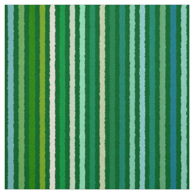 Tela Bandas de Chalk - Jade Green y Aqua (Retal)