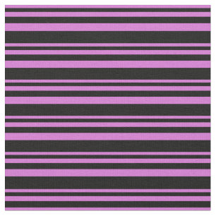 Tela Bandas de color orquídea y negra