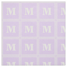 Tela Bandas de lilac monogramo