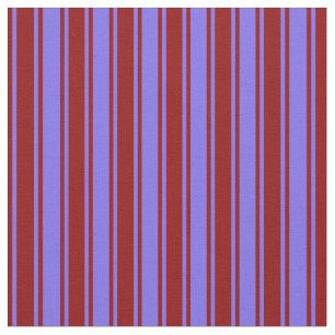 Tela Bandas de pizarra media azul y rojo oscuro