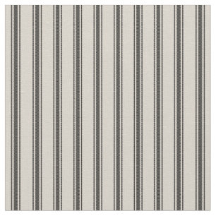 Tela Bandas de puntas clásicas beige y negro