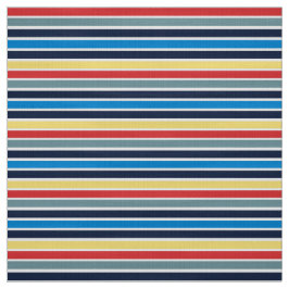 Tela Bandas horizontales multicolores luminosas.