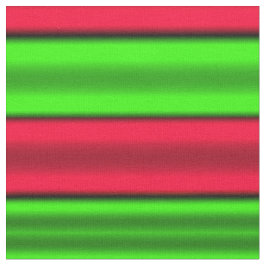 Tela Bandas horizontales verdes y rojas