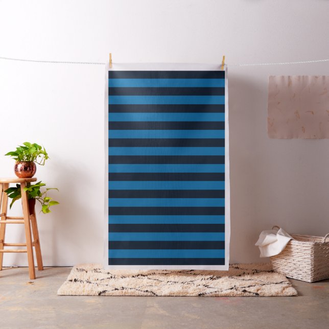 Tela Bandas negras y azules (In Situ)