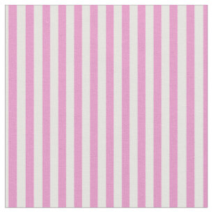 Tela Bandas rosadas y blancas