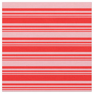 Tela Bandas rosas rojas y ligeras