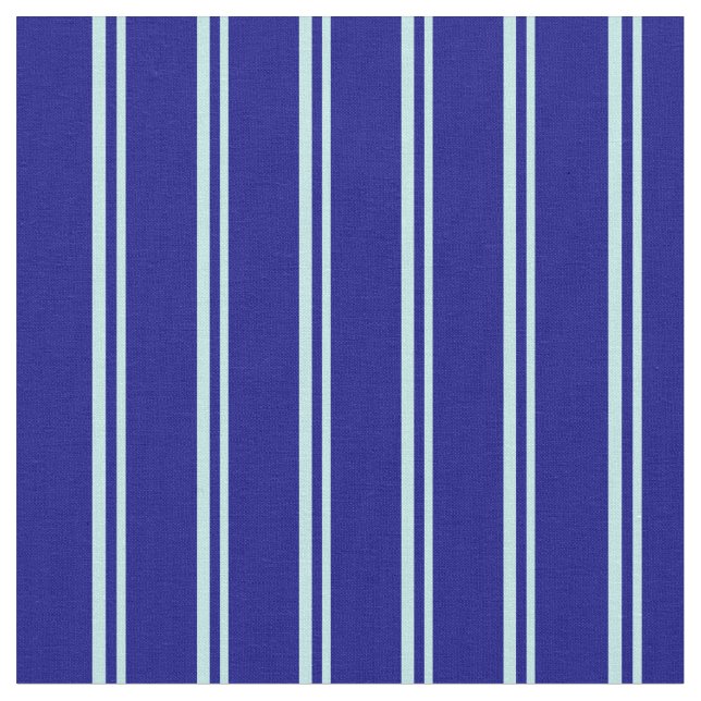 Tela Bandas turquesas y azules (De cerca)