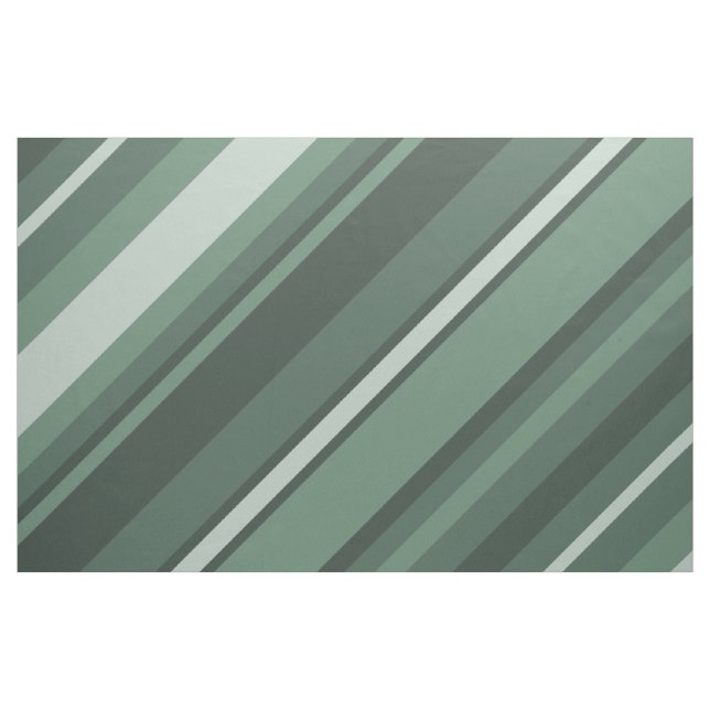 Tela Bandas verdes de salvia ("Cuarto gordo" (fat quarter))
