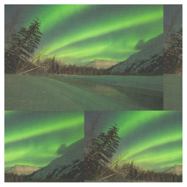Tela Banded Aurora (De cerca)