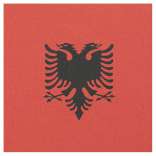 Tela Bandera albanesa