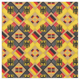 Tela Bandera alemana y águila de moda de moda alemana