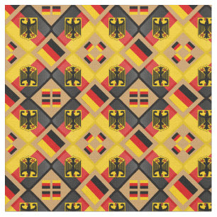 Tela Bandera alemana y águila de moda de moda alemana