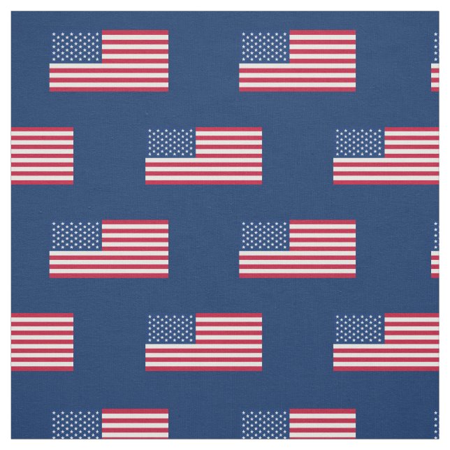 Tela Bandera americana clásica (Retal)