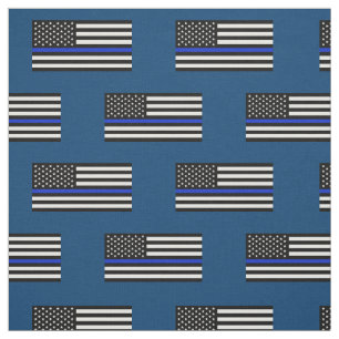 Tela Bandera americana fina de Blue Line