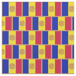 Tela Bandera andorrana y moda Fabrica/Deportes