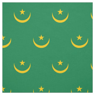 Tela Bandera antigua de Mauritania