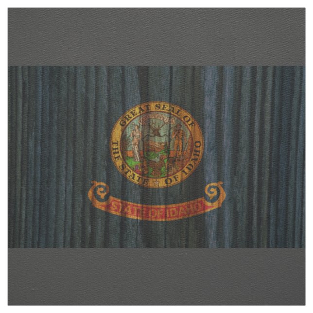 Tela Bandera apenada de Idaho (Retal)