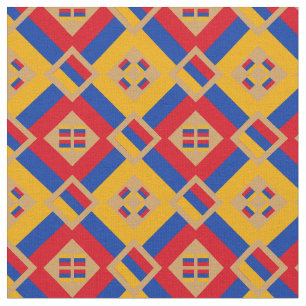 Tela Bandera armenia y moda Armenia Fabric GLD