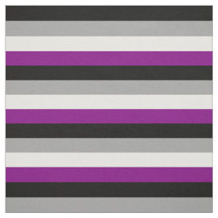 Tela Bandera asexual del orgullo