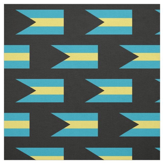 Tela Bandera bahamesa clásica (Retal)