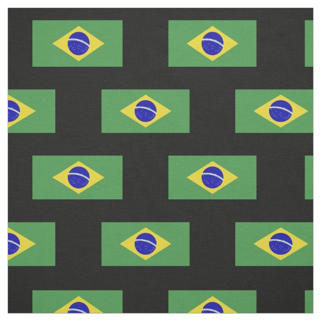 Tela Bandera brasileña clásica (Retal)