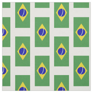 Tela Bandera brasileña clásica