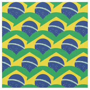 Tela Bandera brasileña y moda brasileña