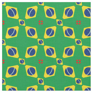 Tela Bandera brasileña y moda brasileña