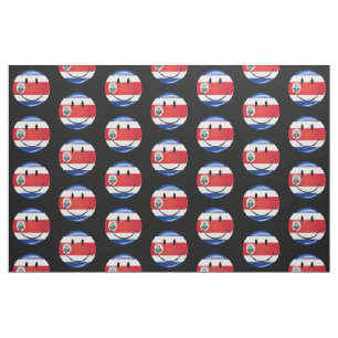 Tela Bandera brillante de Rican de la costa