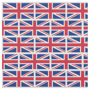 Tela Bandera británica y el Reino Unido de moda Fabric