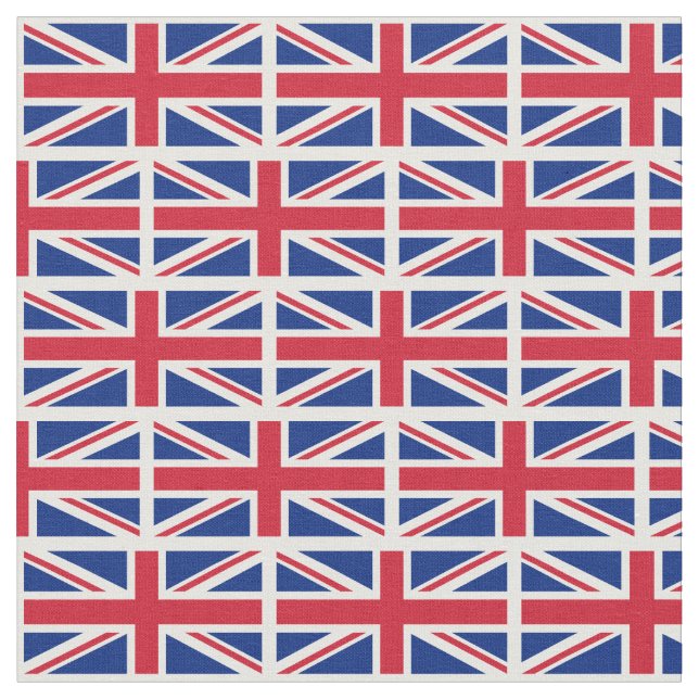 Tela Bandera británica y el Reino Unido de moda Fabric/ (De cerca)