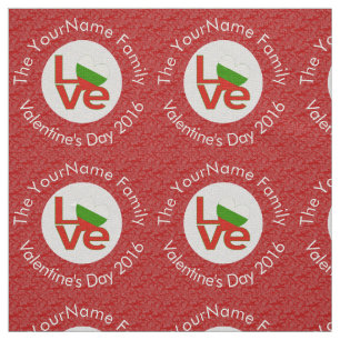 Tela Bandera búlgara roja personalizada de AMOR 