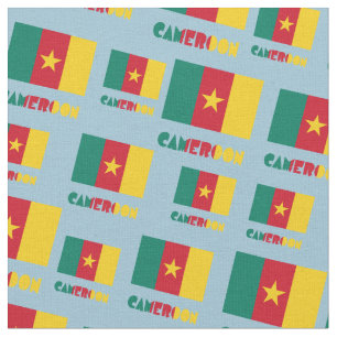 Tela Bandera camerunesa y Camerún